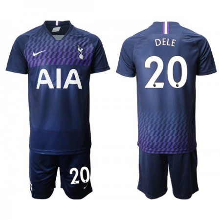 Koszulka Tottenham Hotspur DELE 20 Dziecięcy Wyjazdowe Stroje Piłkarskie 2019/20 Krótki Rękaw